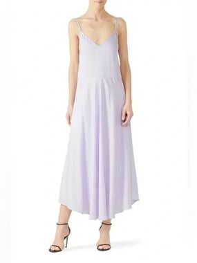Vince slip dress lilac color size large new with defects (missing slip)